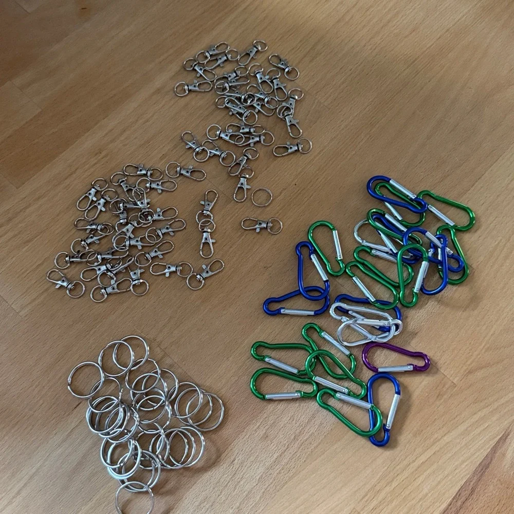 Key chains and carabiners